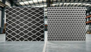 genişletilmiş sac ve delikli sac farkı