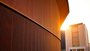 mimari genişletilmiş sac