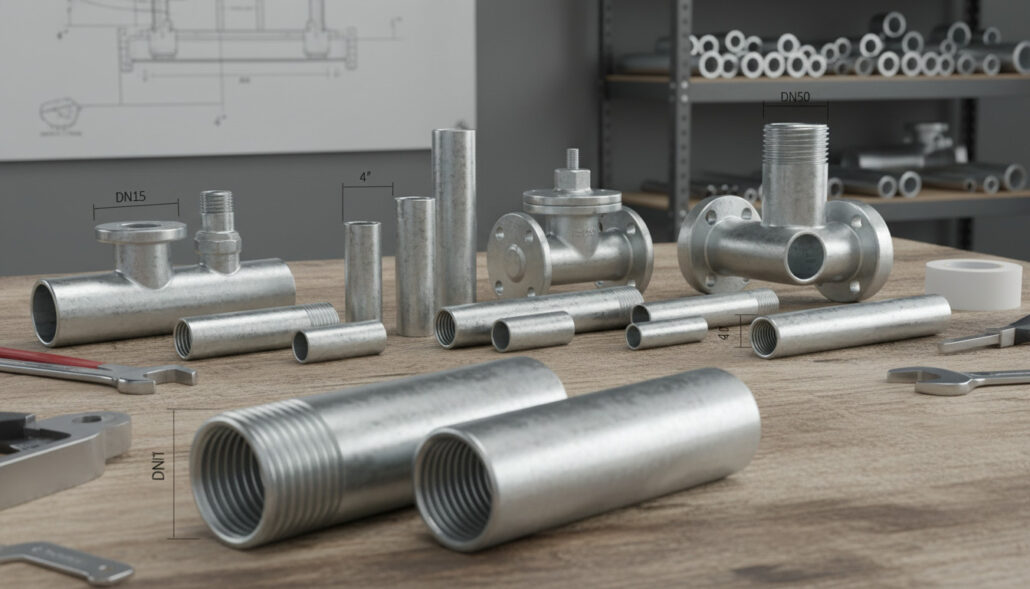 Galvaniz Boru Bağlantı Türleri Galvaniz Boru Bağlantı Türleri