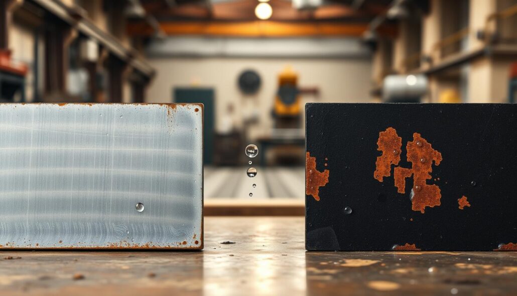 Galvaniz Sac Korozyon Karşılaştırması Galvaniz Sac Korozyon Karşılaştırması