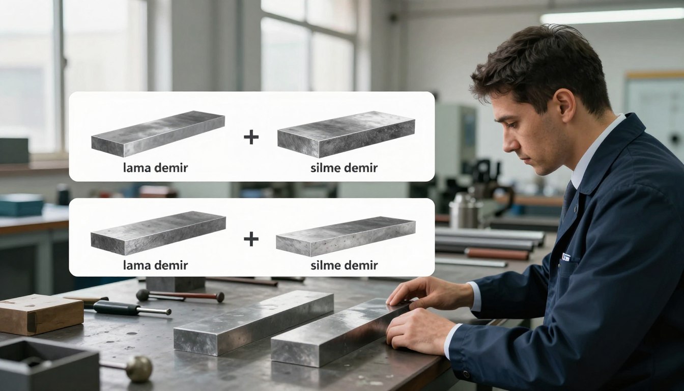 lama ve silme demir farkı